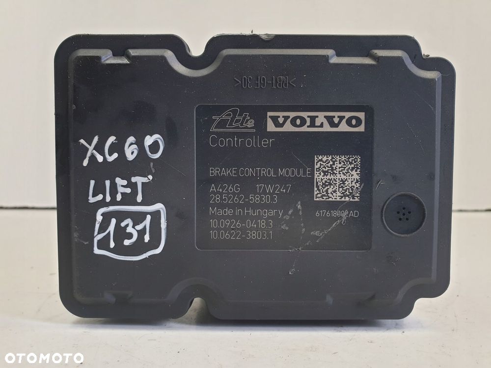 Volvo XC60 lift POMPA ABS Sterownik P31423348 - 10