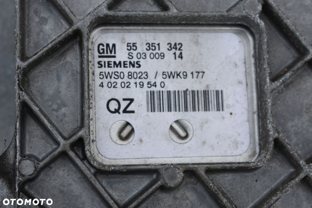 KOMPUTER STEROWNIK SILNIKA OPEL SIGNUM 2.2 16 V 55351342 - 3