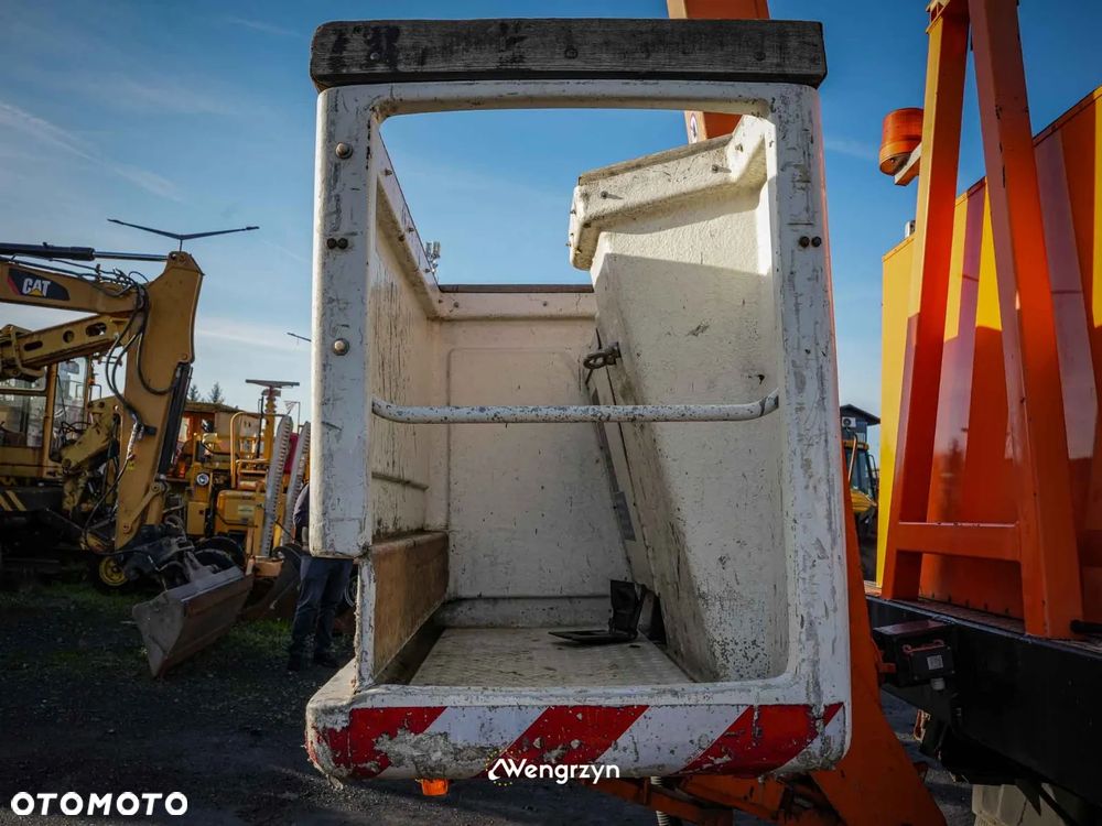 MAN MAN 14.170F Podnośnik koszowy - pojazd dwudrogowy do obsługi sieci trakcyjnej - 10