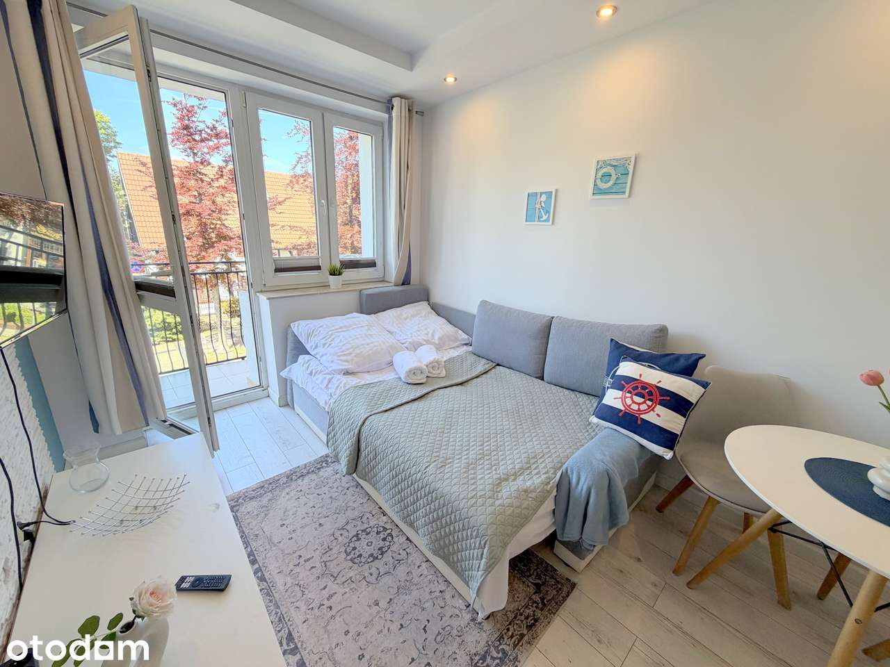 APARTAMENT z balkonem (Dom Rybaka) | minuta drogi do PORTU !