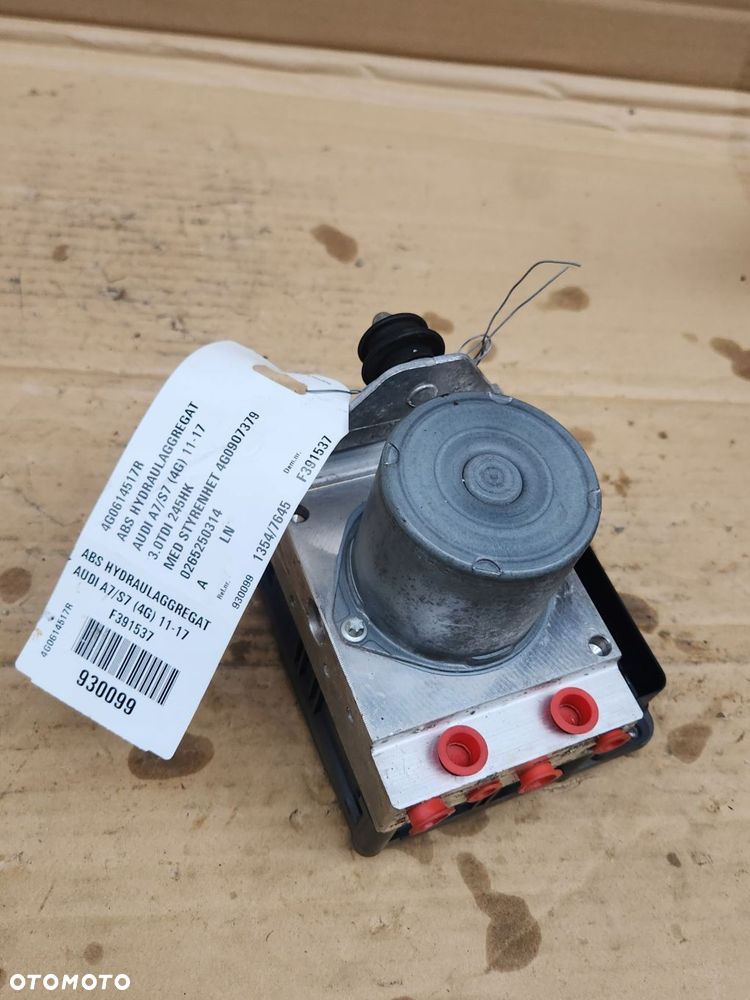 pompa hamulcowa abs 4g0907379 4g0614517 audi a6 a7 c7 nr 391537 - 1