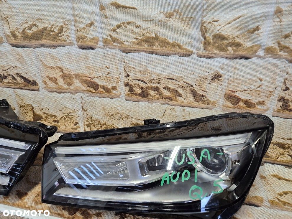 audi q5 80a 941 005b/006b xenon led usa ameryka komplet lamp - 3