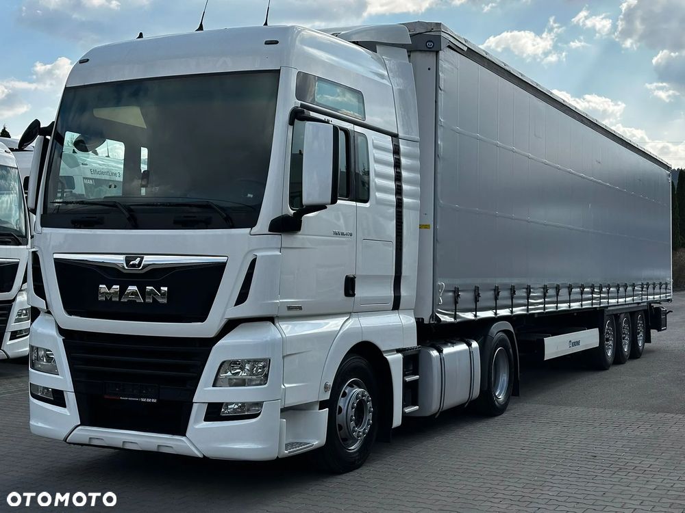 MAN ZESTAW / TGX 18.470 XXL + NACZEPA KRONE / STANDARD / SUPER STAN - 1