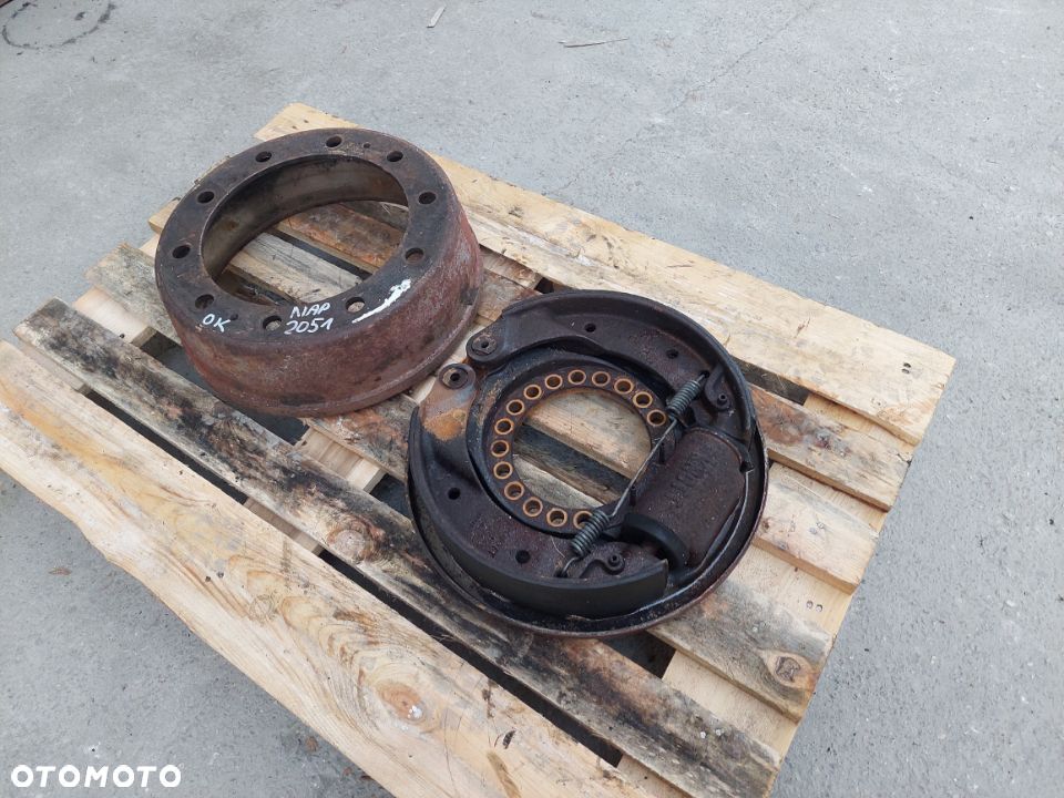 BĘBEN HAMULCOWY, HAMULEC, SZCZĘKI, CYLINDEREK, OBUDOWA O&K MH4 MH 4 PLUS [NAP 2051] - 2