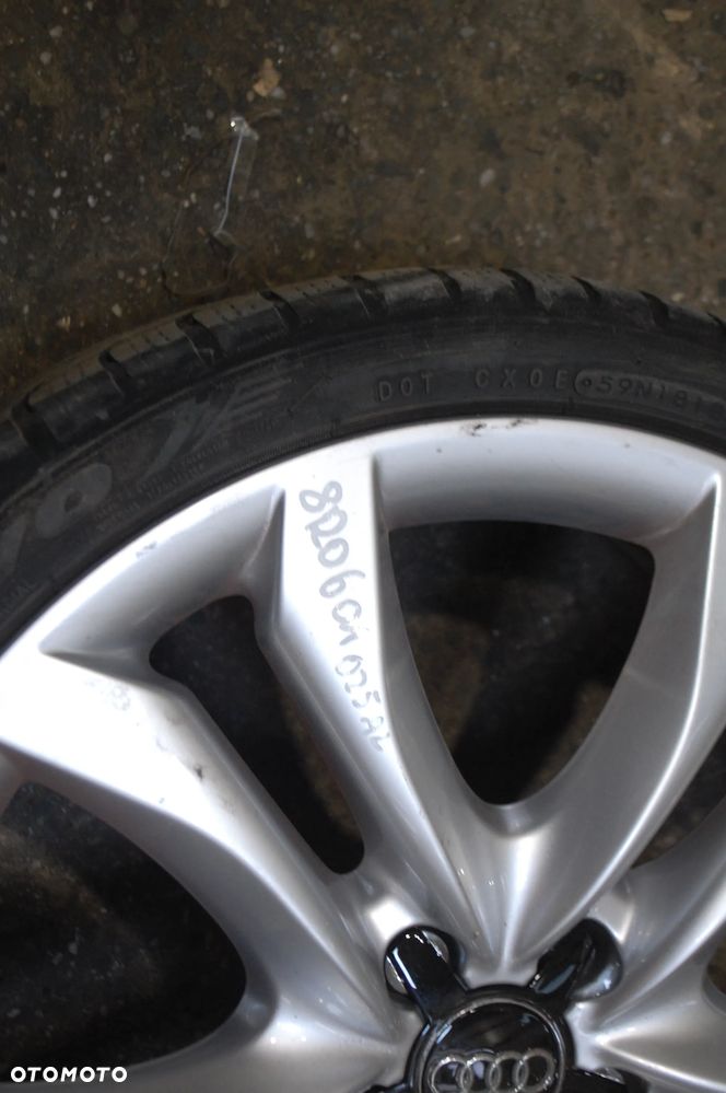 KOŁA FELGI ALUMINIOWE 8R0601025AL 5X112 ET37 7J 225/35R19 OPONY ZIMOWE AUDI A4 B8 A8 A3 A5 - 8