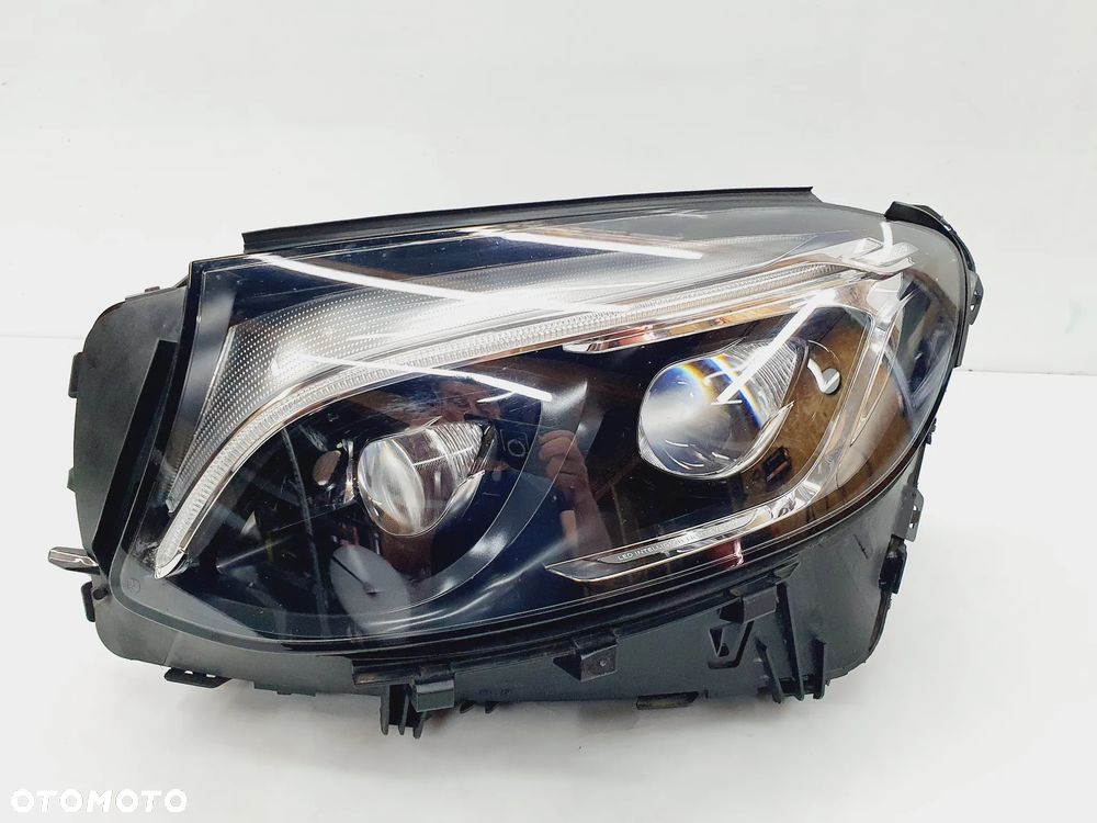 LAMPA LEWA PRZÓD MERCEDES GLC W253 15+ FULL LED ORYGINAŁ EU A2539061501 - 1