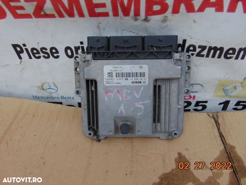 Calculator motor Dacia Logan 2 motor 1.5 Dokker MCV 2 ECU clio 4 Lodgy - 2
