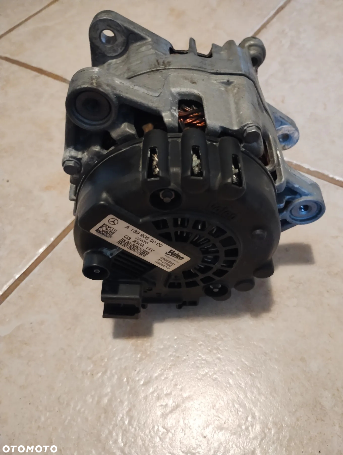 Alternator Oryginał Mercedes GLA CLE CLA A45 Valeo C118 W177 - 5