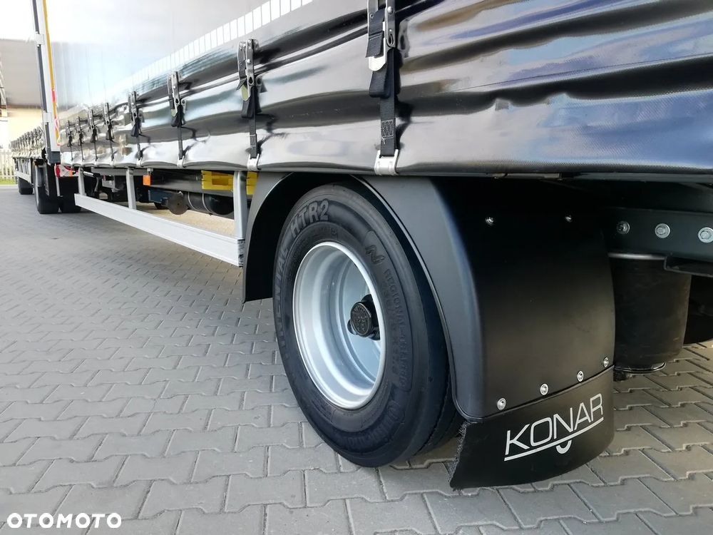 Konar JG3 19 Palet Przyczepa Jednoosiowa Tandem Przejazdowa Dach Suwany - 9