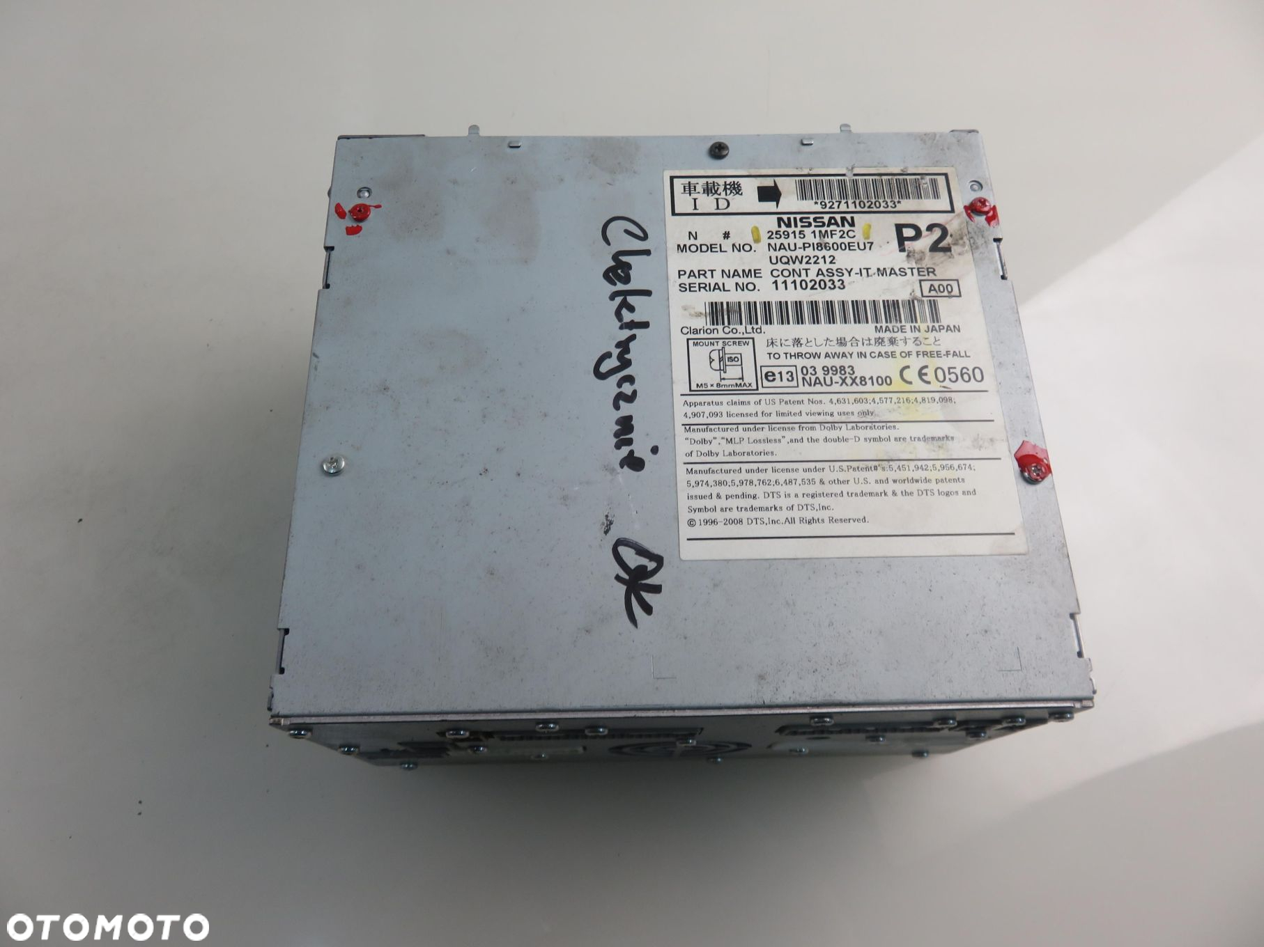 RADIO INFINITI M (Y51) 259151MF2C - 3