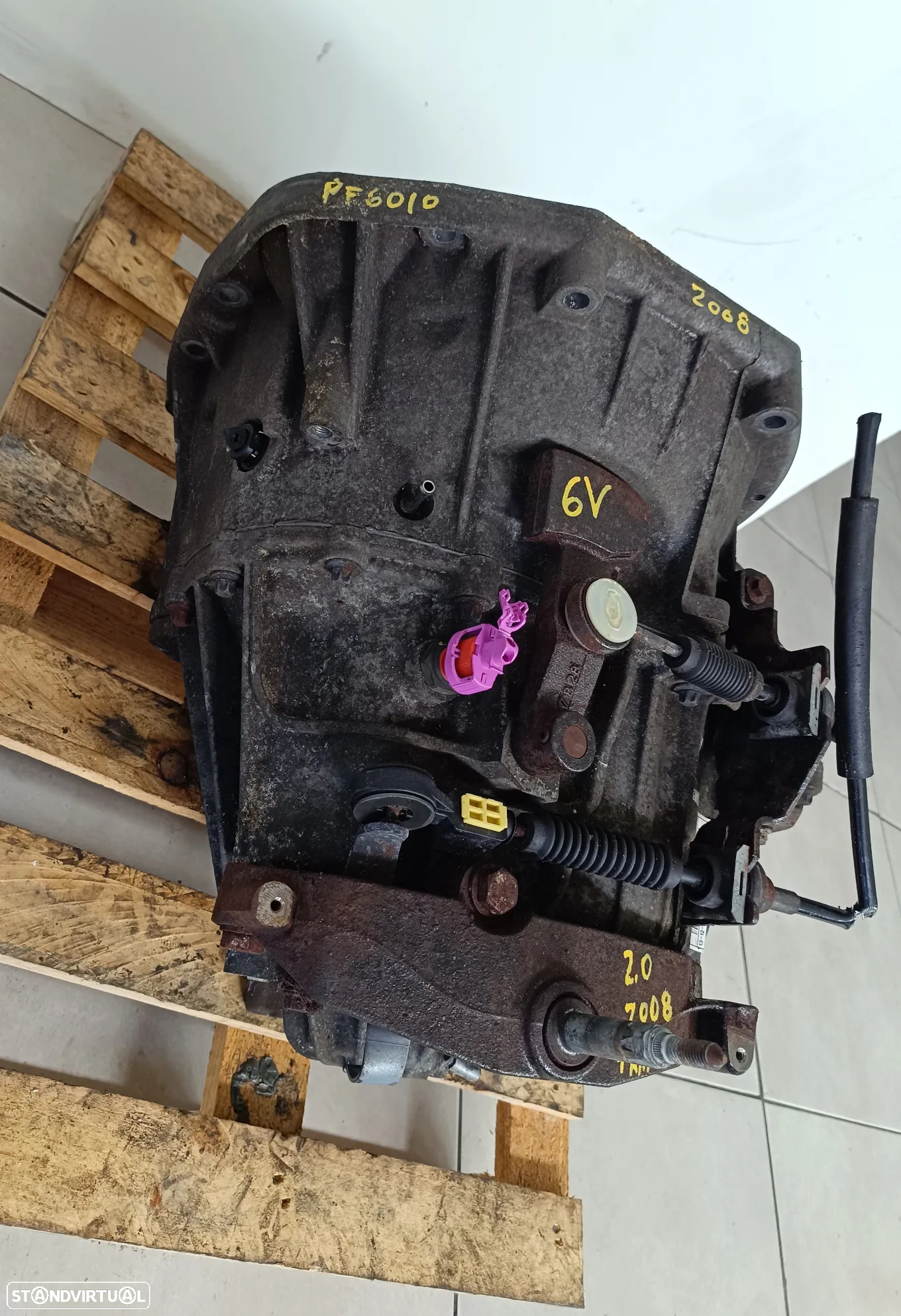 motor Renault Trafic 2.0DCI 115CV M9R780 782 caixa 6 velocidades PF6010 - 13