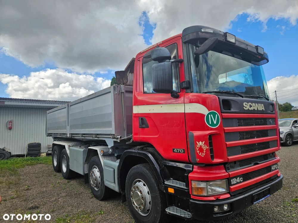 Scania 124c 470 8x4 - 8