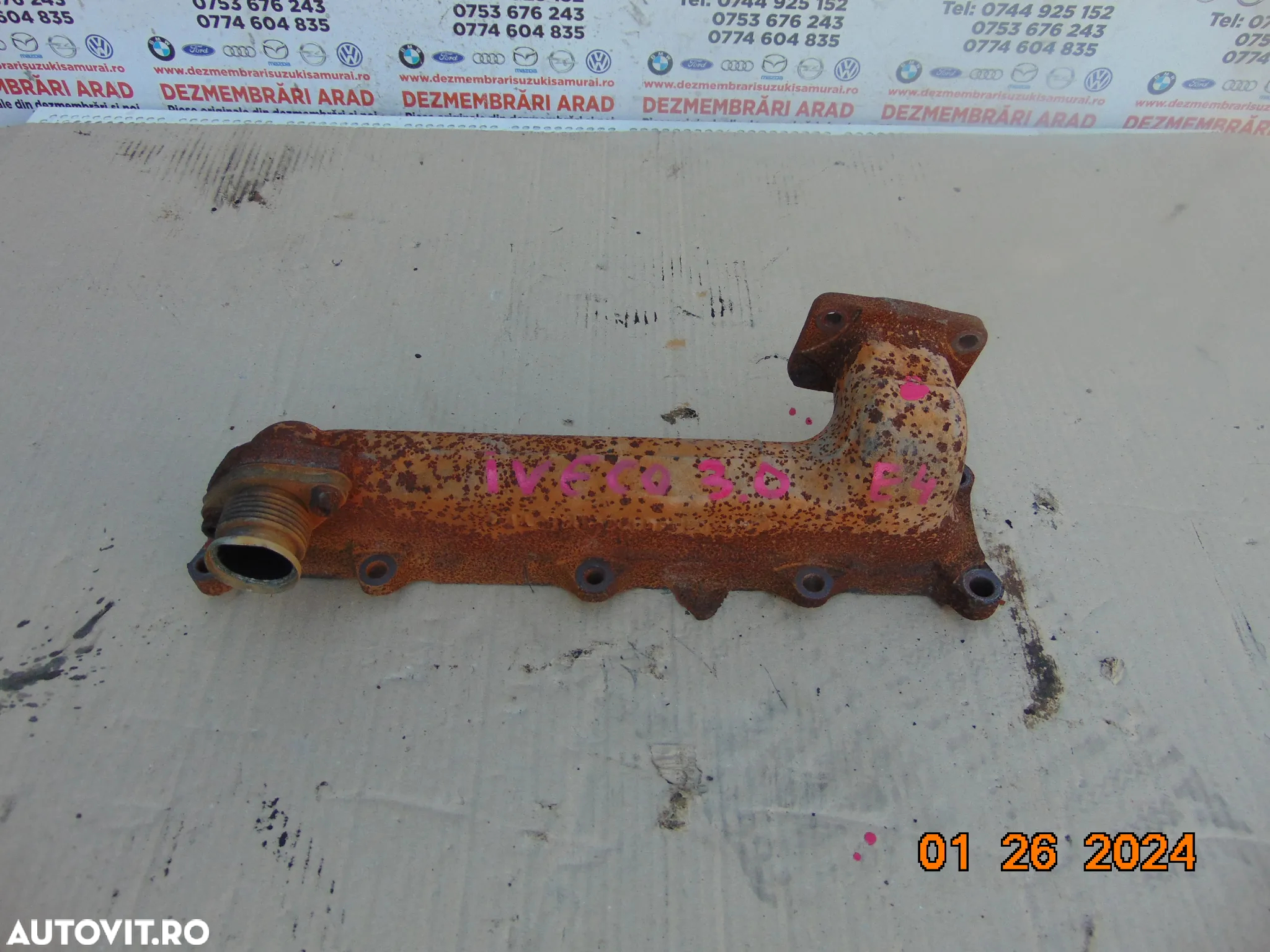 Galerie evacuare Iveco Daily 3.0 euro 4 azn 2006-2011 - 2