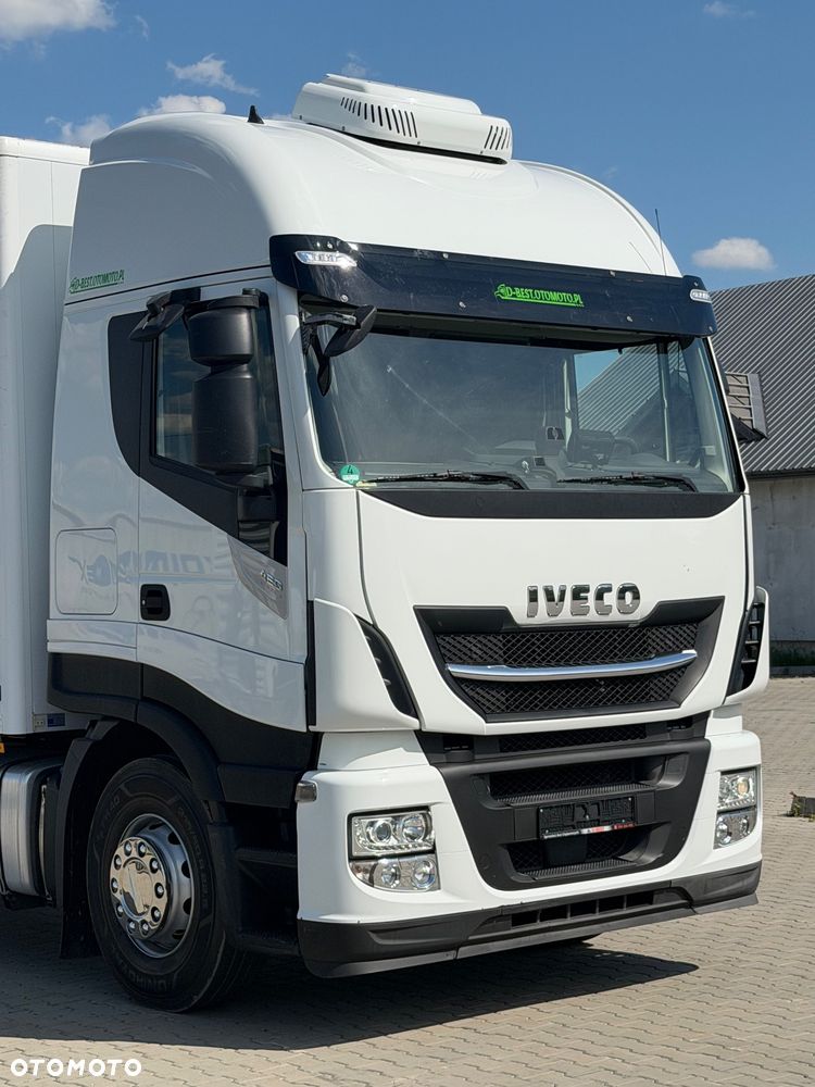 Iveco STRALIS 420 / HI-WAY / KONTENER / WINDA / 23 EUROPALETY / EURO 6 / AUTOMAT / 6x2 / OŚ SKRĘTNA / PODNOSZONA / 2019 ROK / SPROWADZONY - 10
