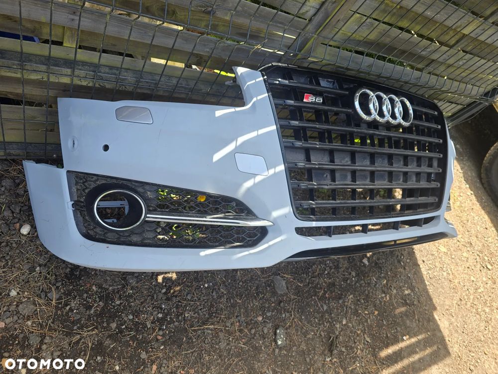 Audi s8 d4 lift zderzak przód grill kratki oryginał - 3
