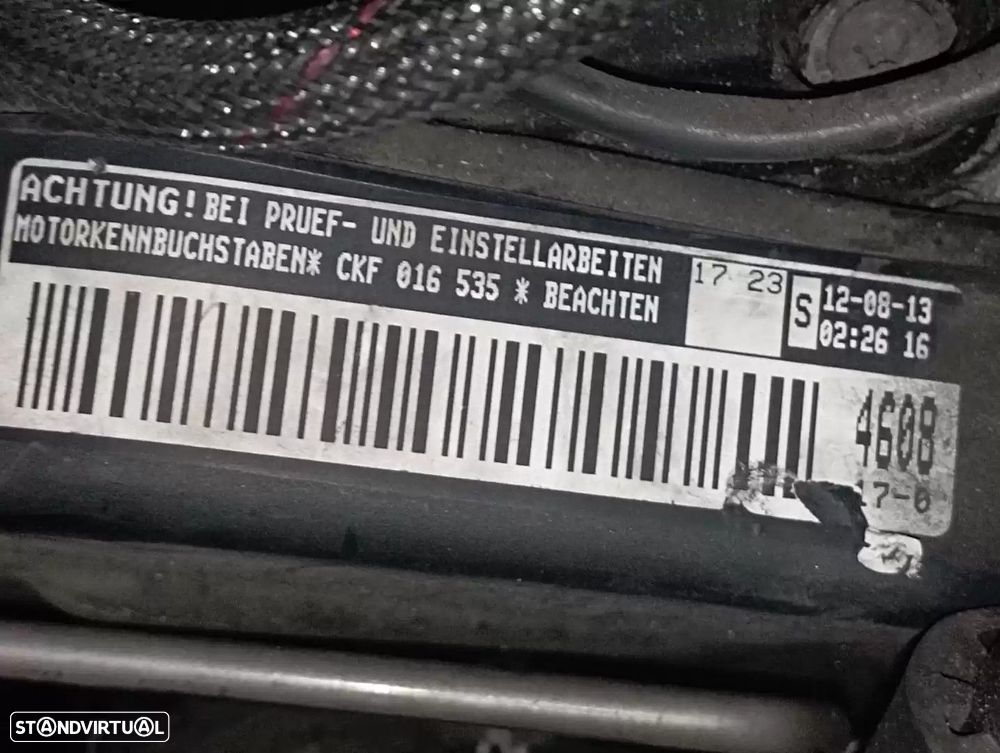 MOTOR COMPLETO SKODA OCTAVIA III 2013 -CKFC - 1