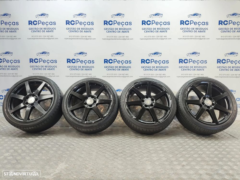 Conjunto Jantes 18 Originais AMG Mercedes Benz 5x112 8J 8.5J ET50 ET54 - 15