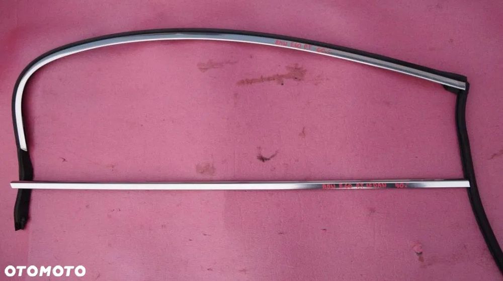 Listwa drzwi chrom ramki prawy tył BMW E60 - 1