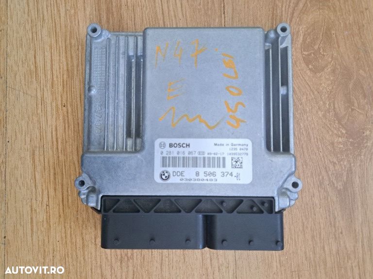 Unitate control ECU calculator motor DDE N47 Original BMW 13618506374 E81 E87 E82 E88 E90 E91 E92 E93 E84 - 1