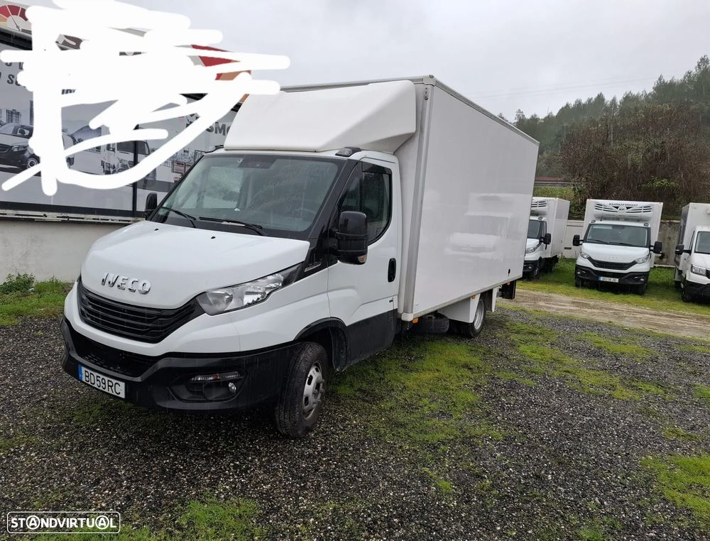 Iveco 35 C18 cx fechada plat elevatoria motor 3.000 cx automatica - 5