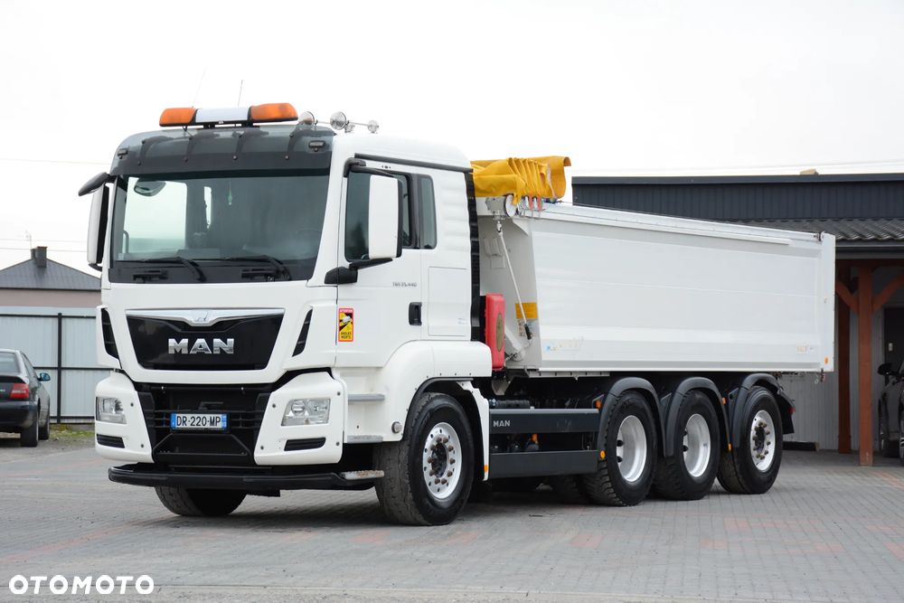 MAN TGS 35.440 / 2015 / 8x4 / Niska waga / Podnoszona, skrętna oś / Retarder - 3