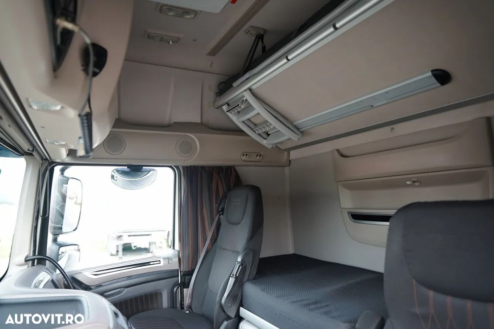DAF XF 480 / COMBINAȚIE TANDEM / SSC / DRIVE-THROUGH / 120 M3 / I-PARK COOL / PUNTE RELAXABILĂ / ACOPERIȘ RELAXABIL / REMORCĂ - 29