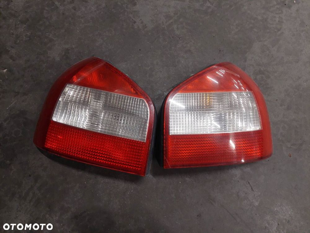 KOMPLETNY TYŁ AUDI A3 8L LIFT LY7W KLAPA ZDERZAK LAMPY - 2