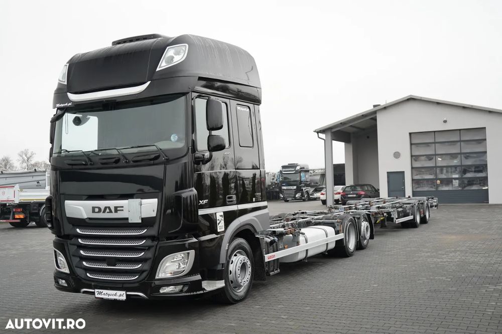 DAF XF 480 / BDF / 6X2 / CUPLAJ TANDEM / SSC / I-PARK COOL / PUNTE RIDICATĂ / WECON / - - 1
