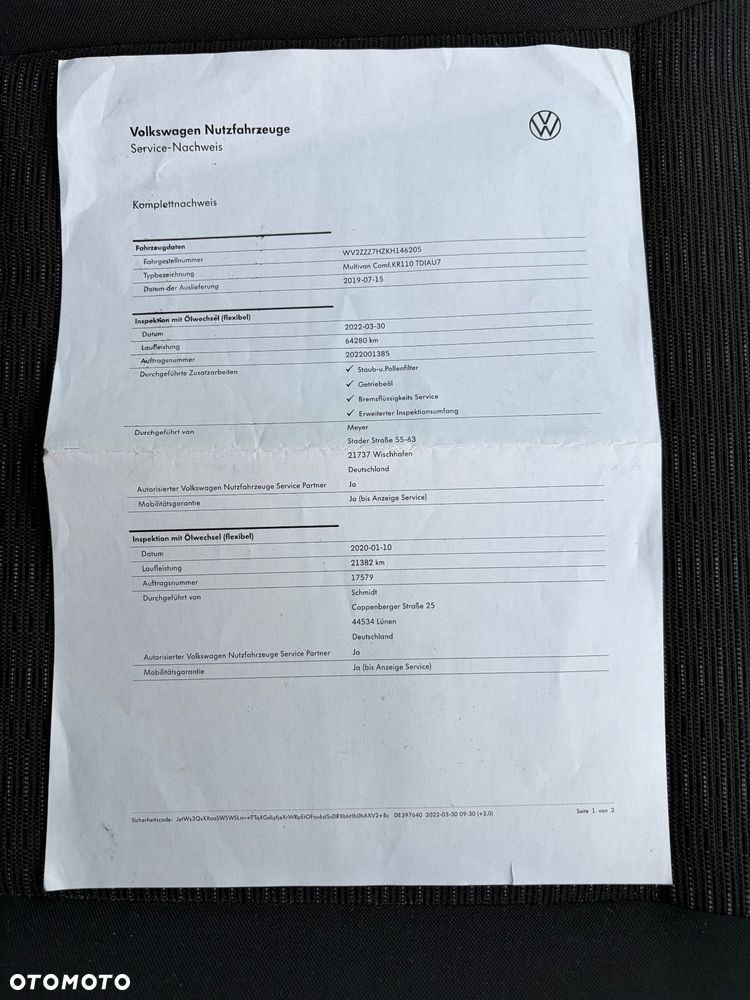 Volkswagen Multivan 2.0 TDI L1 Highline DSG - 31