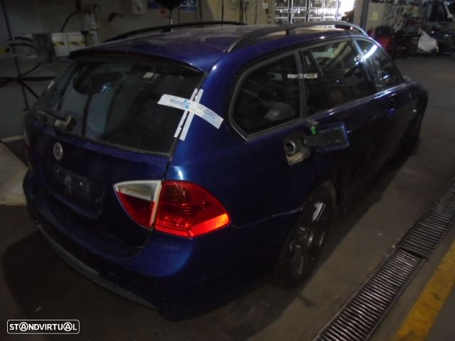 Carro MOT: 204D4 M47TU2D20  CXVEL: GS6-37BZ GS6-37DZ BEY BMW SERIE 3 TOURING E91 FASE 1 2006 2.0D 318 122CV 5P AZUL DIESEL - 3