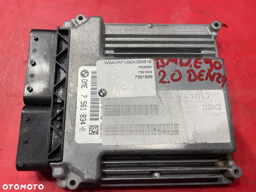 BMW E90 MODUŁ STEROWNIK SILNIKA 7561834 - 2