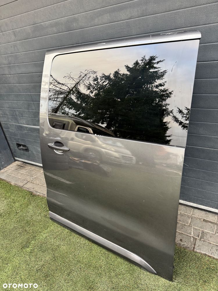 DRZWI ELEKTRYCZNE LEWE PRZESUWNE PEUGEOT EXPERT III JUMPY PROACE KOMPLETNE DEMONTAŻ - 2