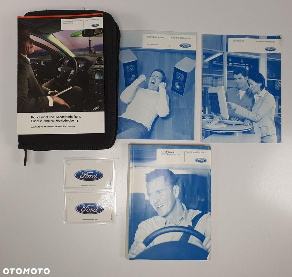 INSTRUKCJA OBSŁUGI + ETUI FORD FOCUS MK2 - 1