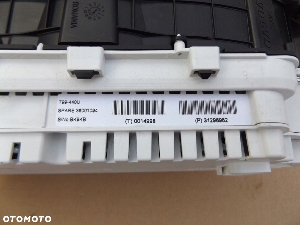 Volvo V40 II 12-16r LICZNIK ZEGARY TFT 31296952 P31296952 Europa - 10