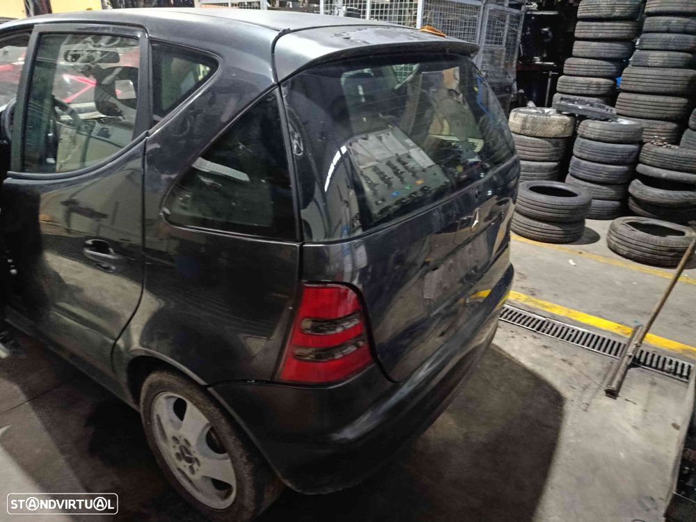 Carro MOT: OM 668940 MERCEDES CLASSE A W168 2003 A 170 CDI 90CV 5P CINZA DIESEL - 4