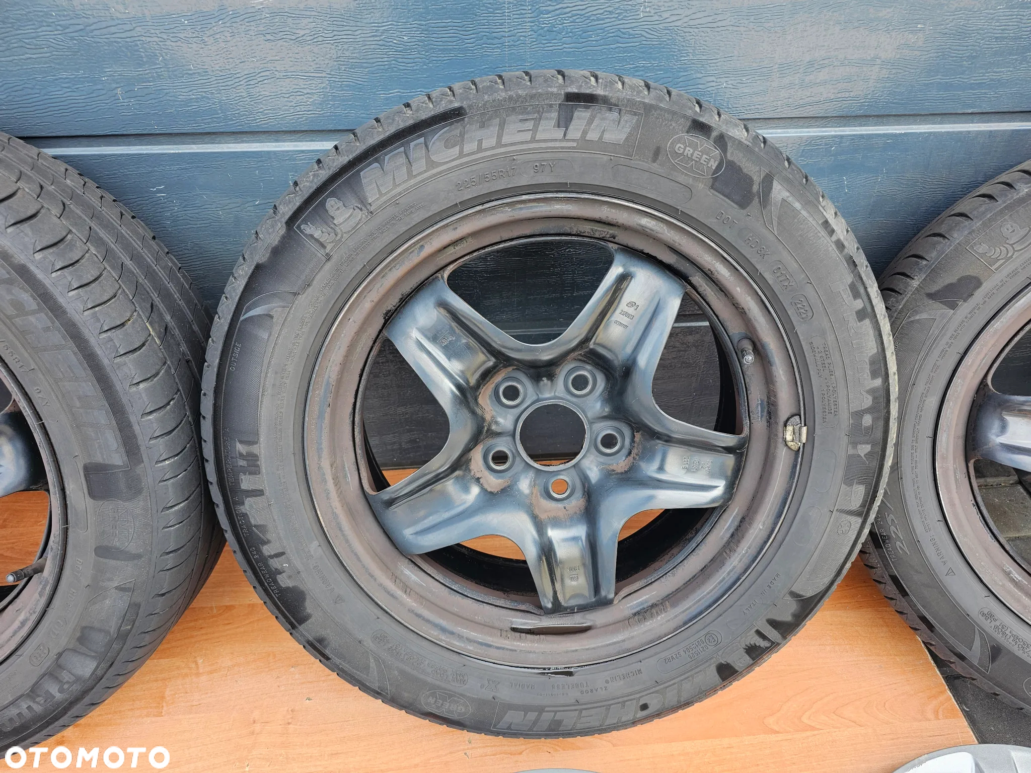 FELGI STALOWE STRUKTURALNE DEKLE OPONY LETNIE OPEL INSIGNIA 5X120 17 CALI 225/55/17 IS41 - 5
