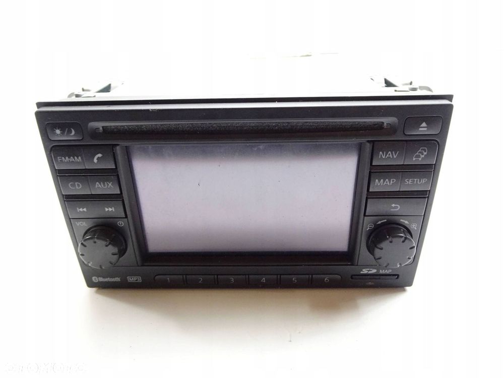 radio cd nissan qashqai j10 lift 10-13 r. 25915bh20c - 2