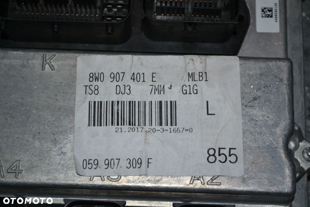 AUDI A4 B9 A5 8W 3,0 TDI QUATTRO KOMPUTER STEROWNIK SILNIKA 8W0907401E - 2