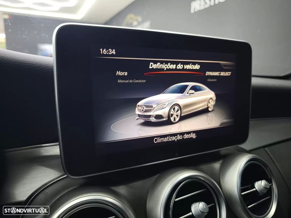 Mercedes-Benz C 220 d Coupe 9G-TRONIC AMG Line - 34