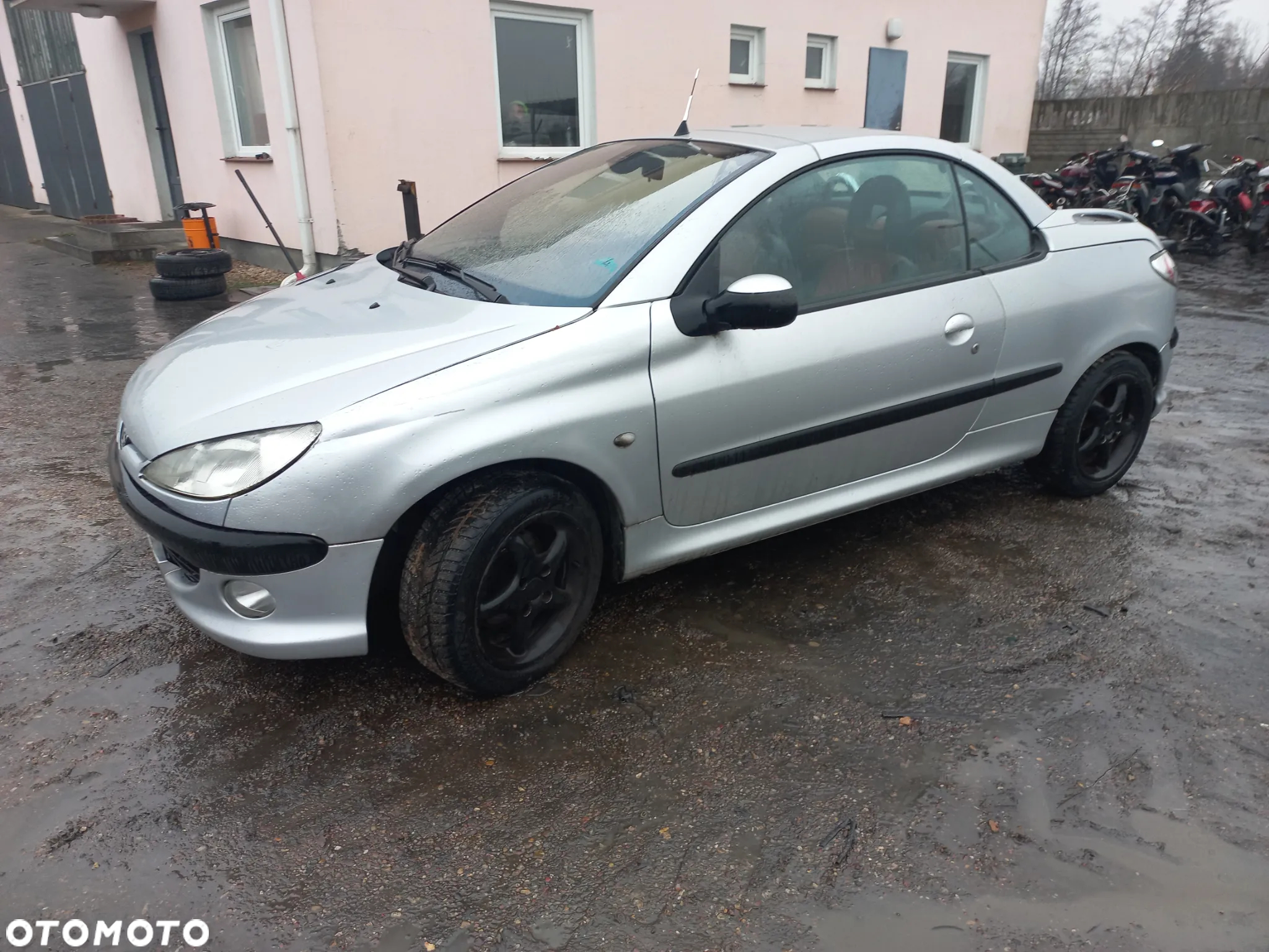 Peugeot 206CC 2.0 benzyna 02r EZR wszystkie części maska zderzak drzwi - 5