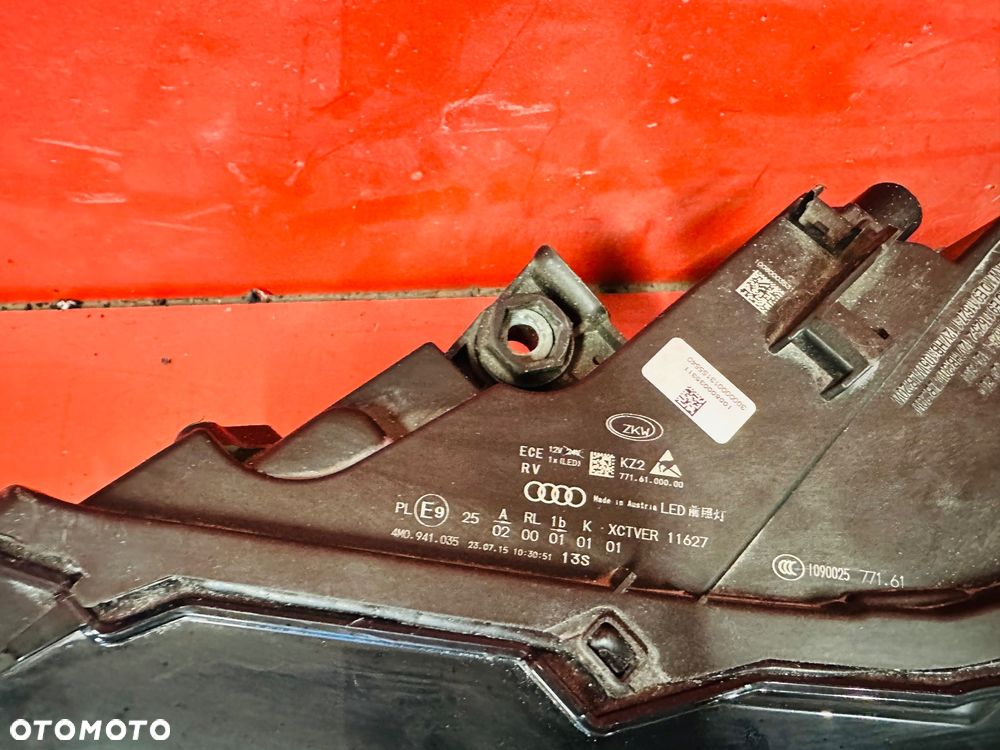 LAMPY AUDI Q7 4M0 FULL LED MATRIX PO REGENERACJI - 5