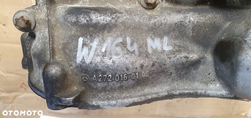 Głowica silnika kompletna wałki dekiel Mercedes ML W164 3.5 V6 R2720161501 A2720160105 - 8