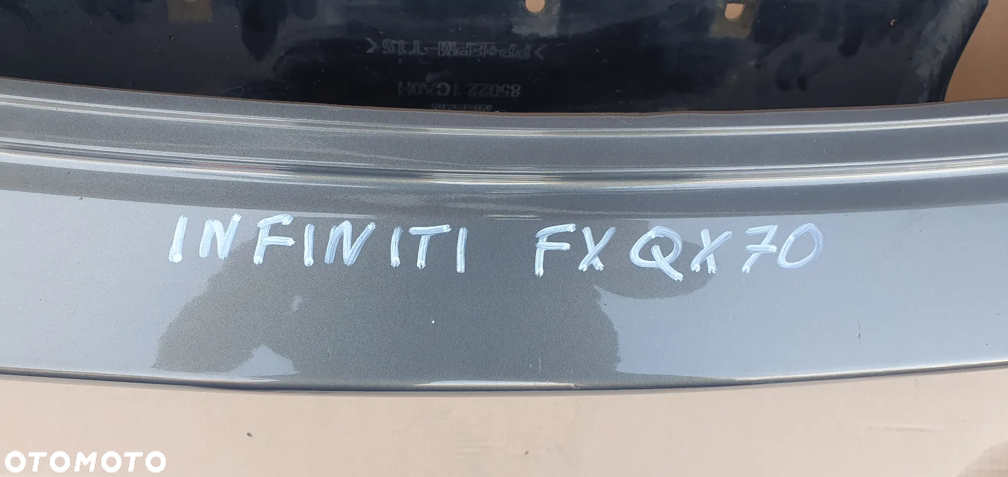 Zderzak tył tylny Infiniti XF QX70 85022 1CA0H - 11