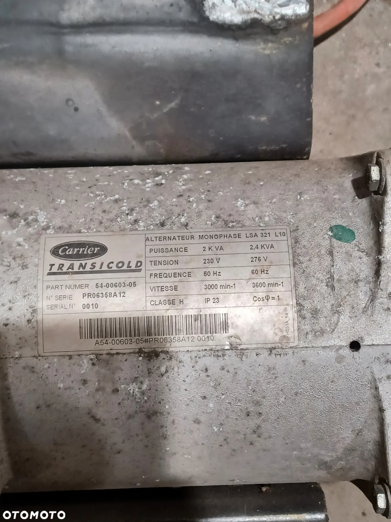 Generator prądnica Carrier Supra 950mt - 3