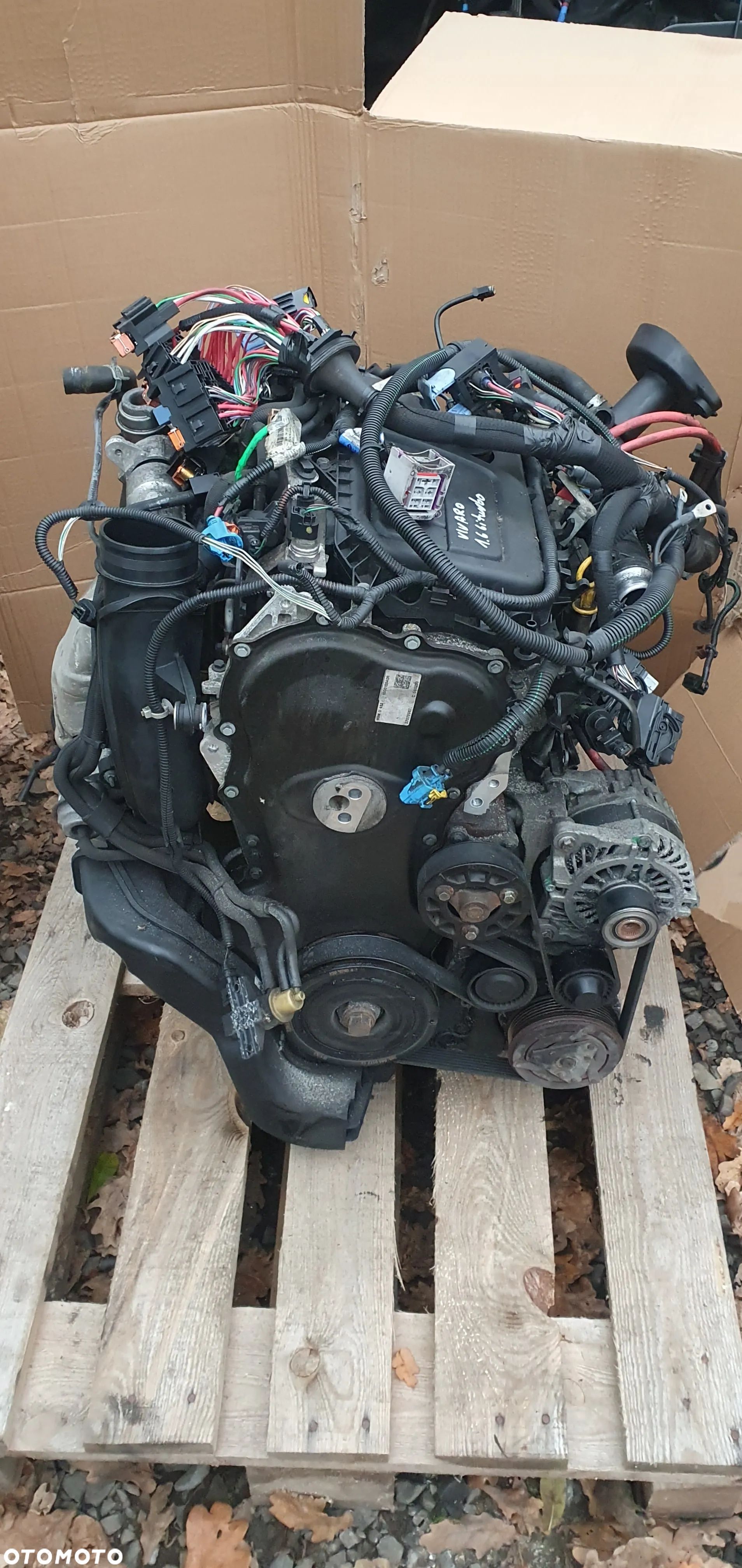 Silnik blok silnika słupek kompletny Opel Vivaro B Trafic III Talento 1.6 BITURBO Euro 6 R9M D452 160Tyś. KM - 1