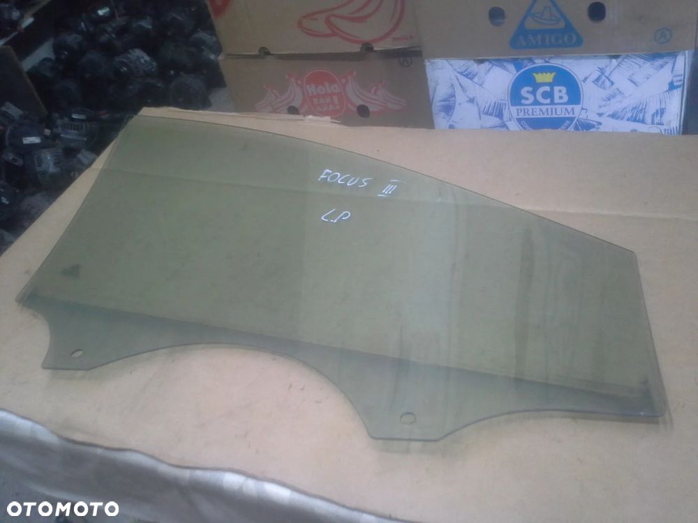 Ford Fokus MK3 5D HB szyba drzwi lewy przód 2011r. - 3
