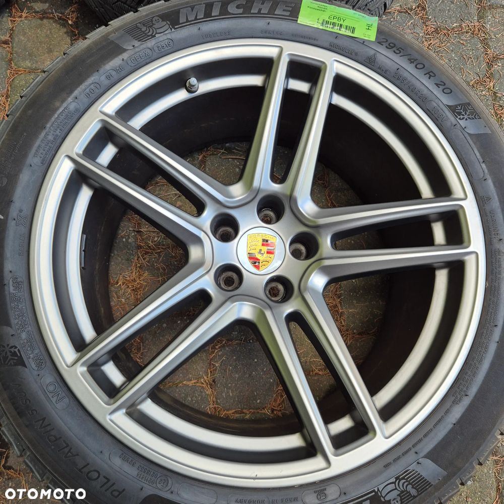 ZIMA KOŁA R20 ORYGINAŁ PORSCHE MACAN TURBO 265/45 295/40 R20 - 4