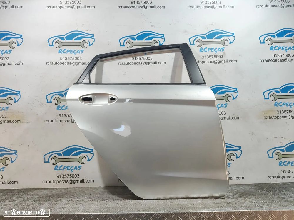 Porta Traseira Direita Ford Fiesta 6 VI Mk6 5 Portas Fecho Elevador Motor Puxador Vidro - 4