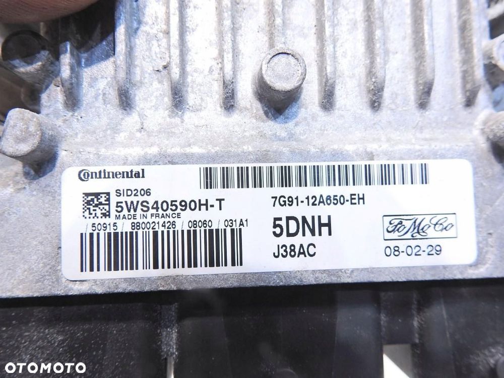 ZESTAW STARTOWY FORD MONDEO MK4 1.8 TDCI 7G91-12A650-EH 5WS40590H-T - 4