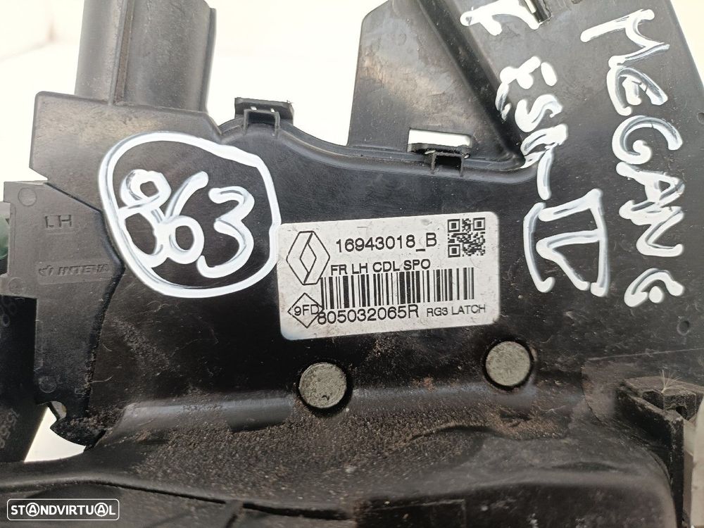 Fecho / Fechadura Porta Frente Esq Renault Megane Iv Sporter (K9a/M/N_ - 2